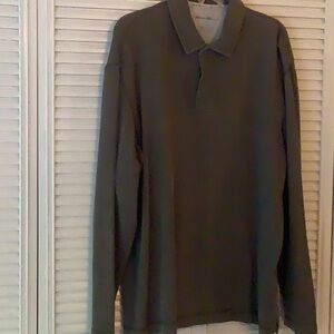 Eddie Bauer army green shirt size L